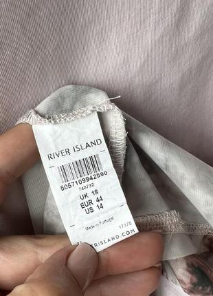 Футболка з баскою river island 18рр батал7 фото