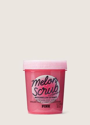 Скраб для тіла melon scrub кавун victoria's secret вікторія сікрет вікторія сікрет pink оригінал