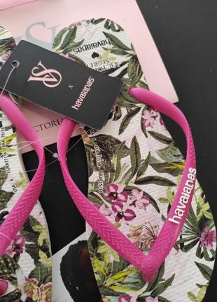 Шлепки вьетнамки havaianas бразилия victoria's secret виктория сикрет вікторія сікрет оригинал3 фото