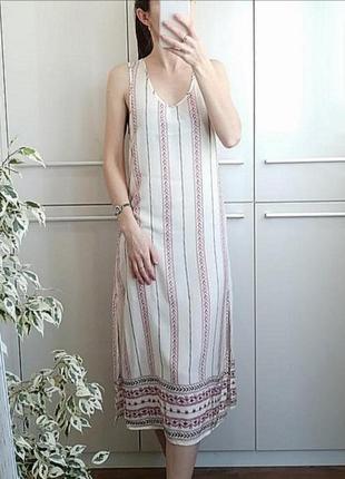 Летнее платье миди из вискозы 🌺