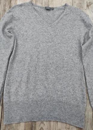 Теплий чоловічий пуловер з вовни мериноса і кашеміру adgio