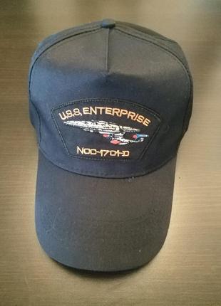 Uss enterprise бейсболка мілітарі