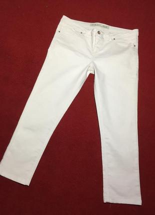 Летние белые джинсы, бриджи, капри р.123 фото