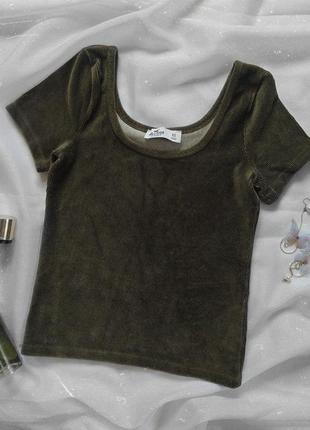 Зелена футболка hollister