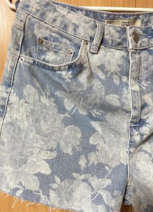 Стильні джинсові шорти mom2 фото