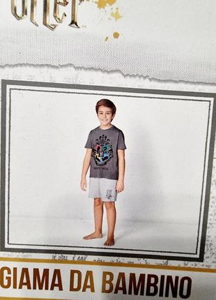 Піжама на хлопця гарі потер, футболка і шорти5 фото