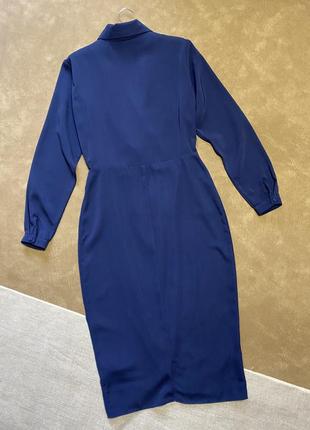 Сукня від asos довжини міді на запах, плаття на запах довжина міді10 фото