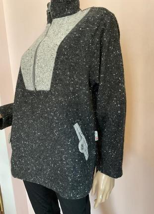 Італійський теплий светр з вовни/xl/2 фото