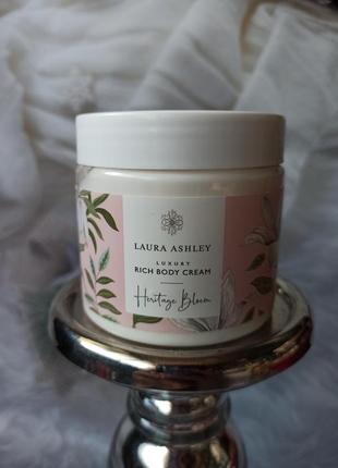 Насичений крем для тіла laura ashley luxury rich body cream heritage bloom