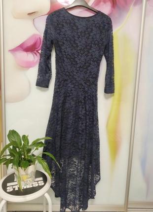 Кружевне плаття сукня зі шлейфом vision2 фото