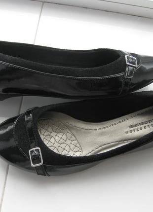 Балетки marks&spencer,р. 39 устілка 26см шкіра