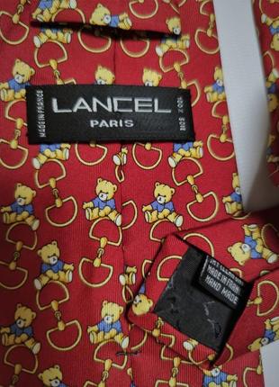 Шелковый галстук lancel paris /5290/2 фото