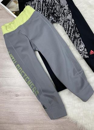 Оригинальные капри леггинсы велосипедки adidas