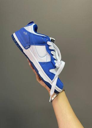 Кроссовки женские moon nike sb dunk low disrupt « university blue »кросівки жіночі найк3 фото