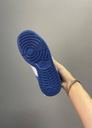 Кроссовки женские moon nike sb dunk low disrupt « university blue »кросівки жіночі найк4 фото