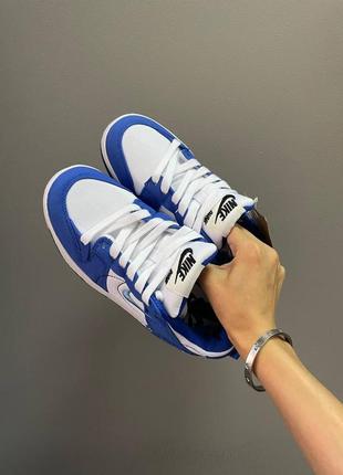 Кроссовки женские moon nike sb dunk low disrupt « university blue »кросівки жіночі найк6 фото