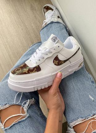 Жіночі кросівки nike air force pixel x lv custom