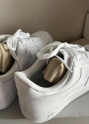 Кроссовки nike air force white новые7 фото