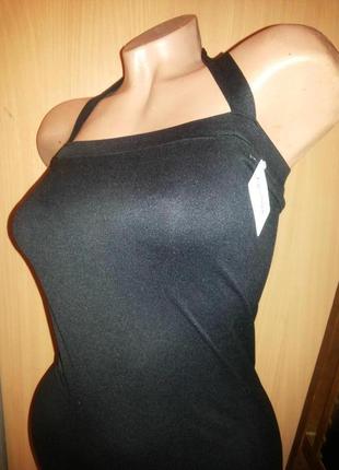 Бесшовный топ greenice чёрный l-xl