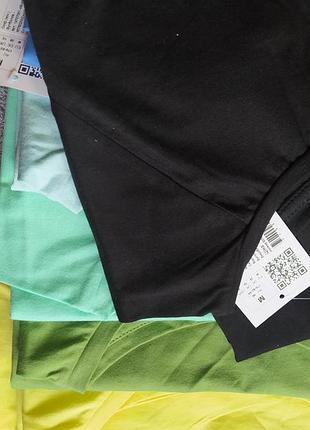 Женская однотонная футболка, хлопок, оверсайз5 фото