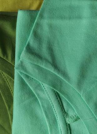 Женская однотонная футболка, хлопок, оверсайз6 фото