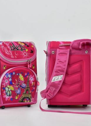 Школьный рюкзак ранец для девочки эйфелева башня, париж