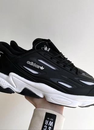 Мужские кроссовки adidas ozweego celox black/white			#адидас