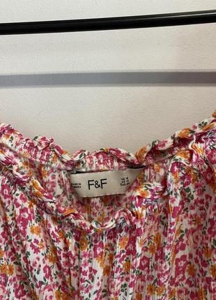 Платье f&f в цветочный принт5 фото