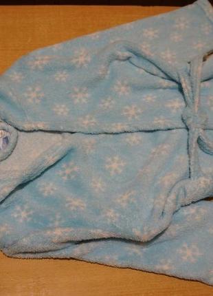 Bluezoo махровий халат з єльза крижане серце 5-7 років махровий3 фото