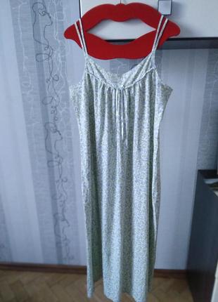 Платье хлопок дневное ночное сорочка сарафан2 фото