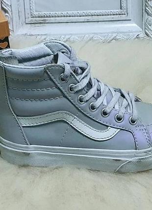 Високі кеди vans на дівчинку