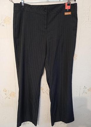 Летние широкие брюки батал