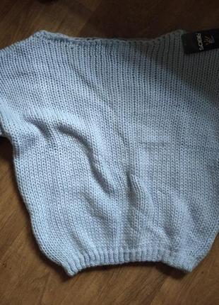 Женский вязаный свитер оверсайз 42-48 рр