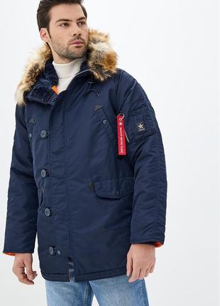 Зимова куртка winter parka (темно-синій колір)
