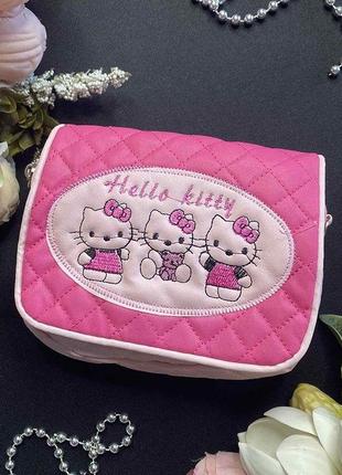 Сумочка дитяча hello kitti, хеллоу китти, детская сумка, подарунок, подарок1 фото
