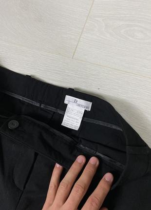 Christian dior paris uniforms брюки штаны классические черные со стрелками брендовые с высокой посадкой4 фото