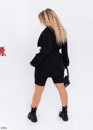 Жіноче кашемірове пальто-кардиган розміри 48-629 фото