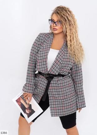 Жіноче кашемірове пальто-кардиган розміри 48-625 фото