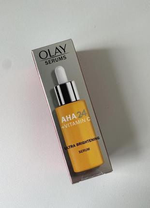 Сыворотка olay - vitamin c + aha24 денна сироватка1 фото