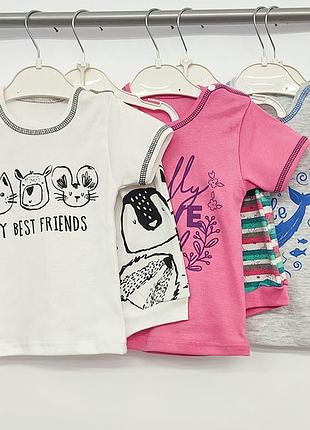 Ясельний комплект футболка та шорти з 4 мuсяцiв до 2 рокiа