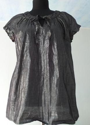 Святкова вечірня блуза з люрексом