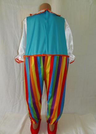 Карнавальный костюм клоуна на 4-6 лет9 фото