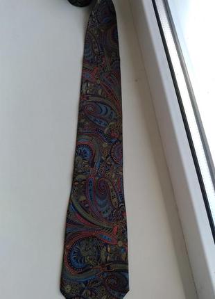 Шелковый галстук christian dior1 фото