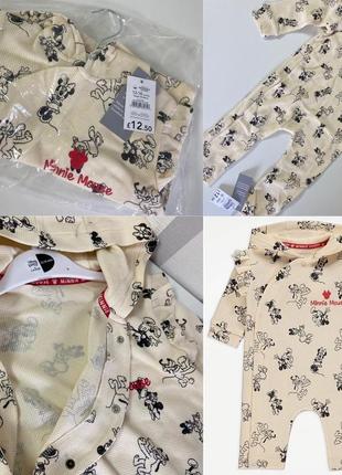 Вафельний чоловічок з міккі маус mikki mays, minni mays,  george 12-18 місяців 80-86 зріст