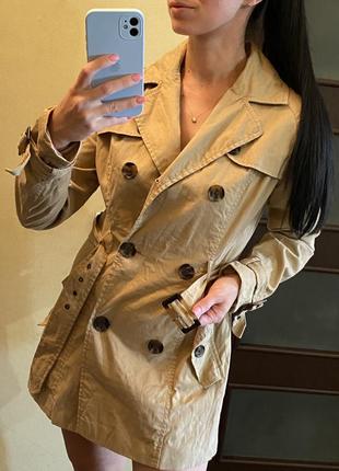 Тренч плащ тренд tally weijl s-m як zara mango h&m