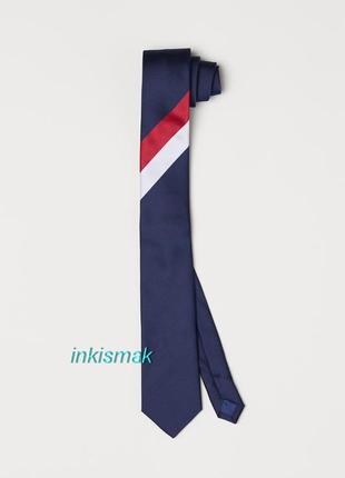 Синий галстук h&m