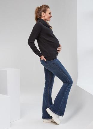 👑vip👑 кофта для вагітних і годуючих матусь тепла кофта светр для вагітних і годуючих матусь3 фото