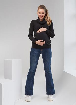 👑vip👑 кофта для вагітних і годуючих матусь тепла кофта светр для вагітних і годуючих матусь2 фото