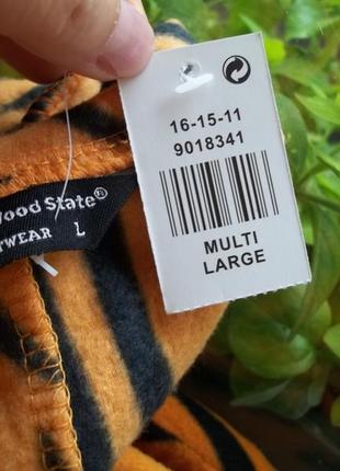 ( l - 50 р) мужская пижама флисовый комбинезон кигуруми тигр новый7 фото