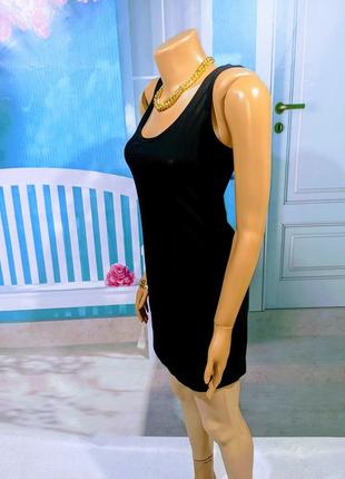 Распродажа!!! черное  коттоновое платье esmara #1526 фото